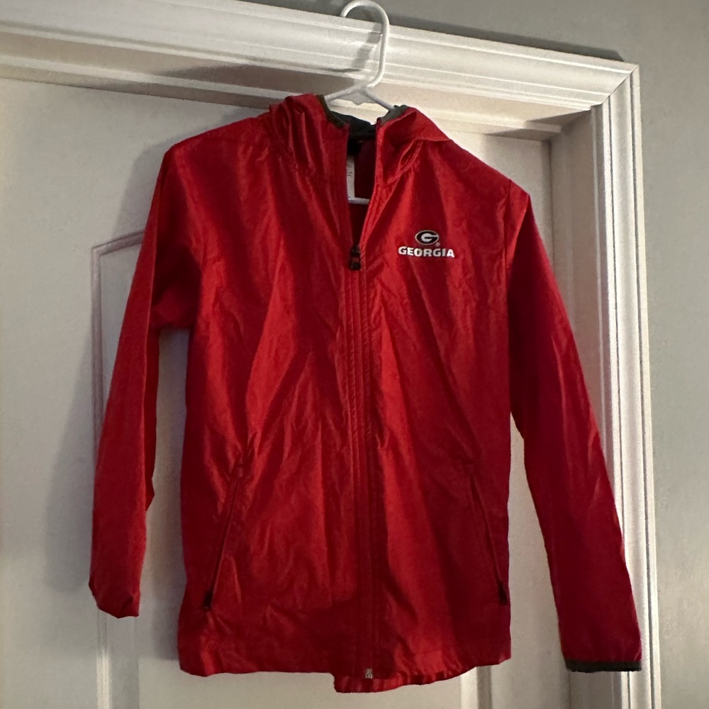 Georgia hooded raincoat